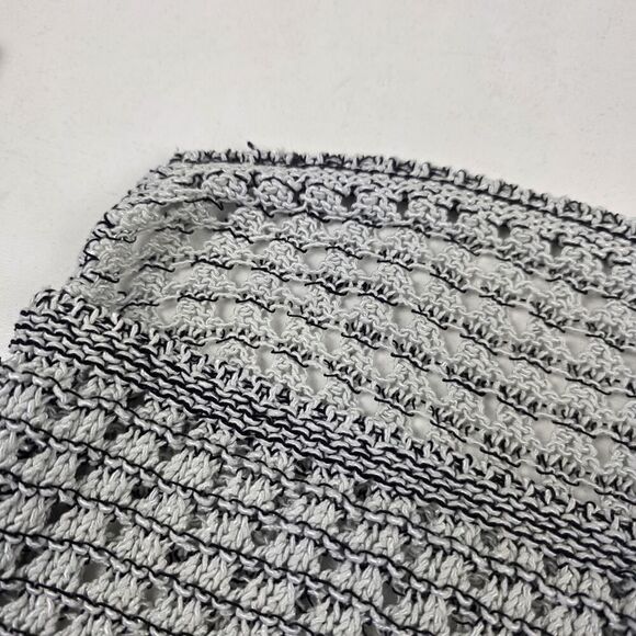 Helmut Lang Italian Yarn Crochet Sweater Size Small Bohemian - Picture 13 of 13